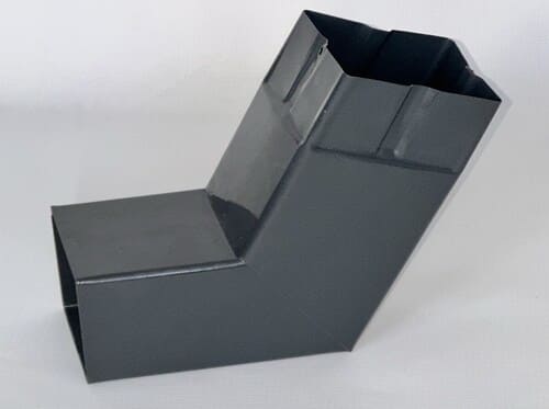 Коліно прямокутне рострубне 86*86 мм Коліно прямокутне рострубне 86*86 мм