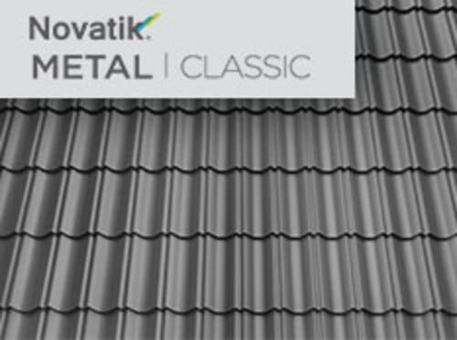 Модульная металлочерепица Novatik (Новатик) METAL CLASSIC