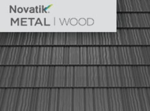 Модульна металочерепиця Novatik (Новатік) METAL WOOD