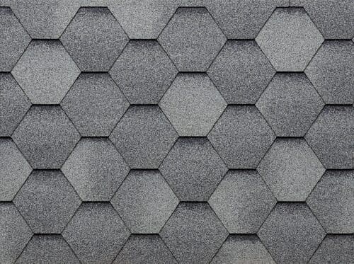 Битумная черепица Tegola (Тегола) Eco Roof Hexagonal MIXED SLATE (Серый)