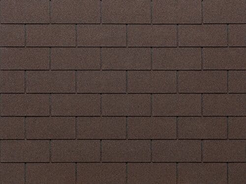 Бітумна черепиця Tegola (Тегола) Eco Roof Rectangular MIXED BROWN (Коричнева)