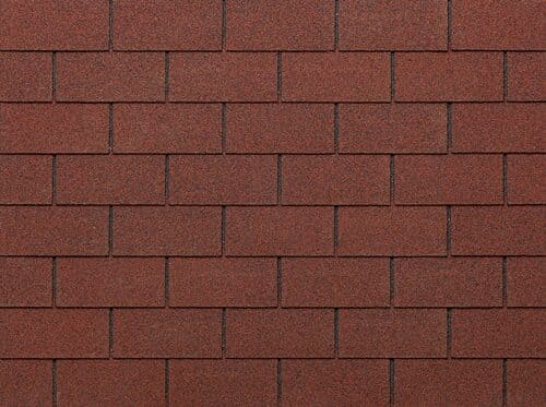 Битумная черепица Tegola (Тегола) Eco Roof Rectangular MIXED RED (Красный)